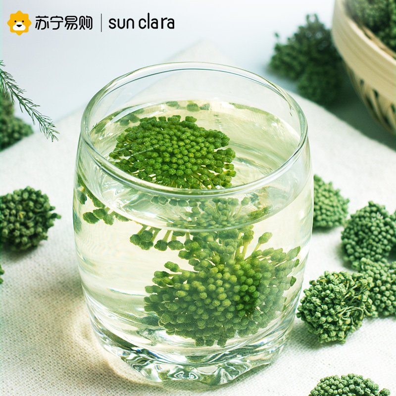 桑克拉三七花茶125gX2瓶精选当季新花 云南文山田七茶花 花苞大无碎特产