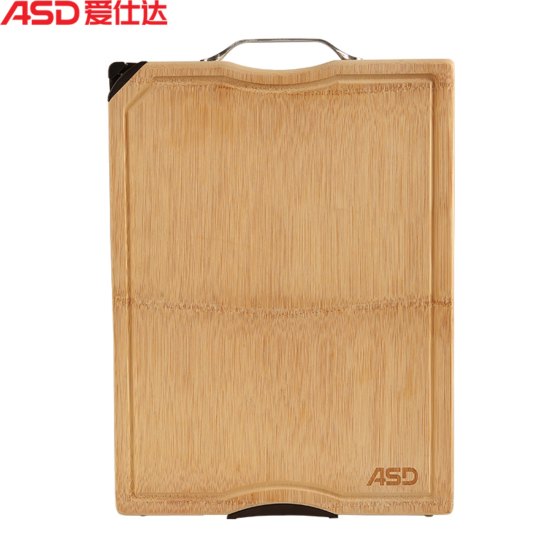 爱仕达(ASD)菜板 天然整竹加厚砧板可悬挂可立 竹林轻语系列GJ28B2WG-H