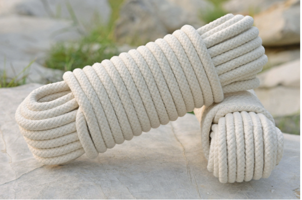 德力彩 绳子 包芯棉绳 6mm 米高清大图