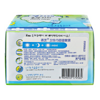 (买1送1 倍送)恩芝(Eunjee) 纯棉干爽 轻薄透气 安心呵护 (日用6片+夜用3片+迷你巾2片)