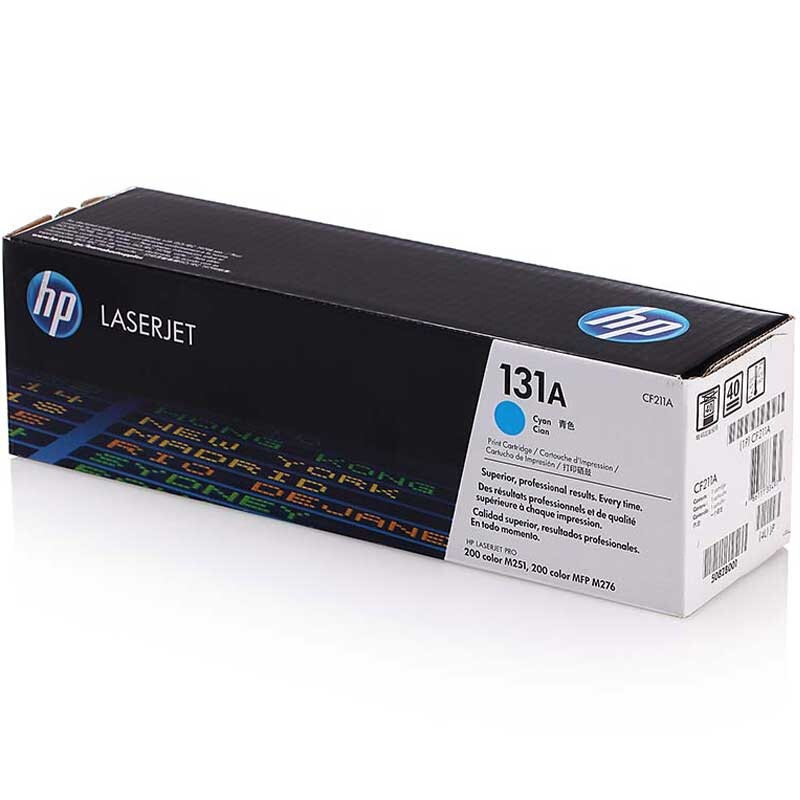 惠普(HP)CF211A 131A 青色硒鼓(适用LaserJet Pro 200 Color M251n/M276n)高清大图