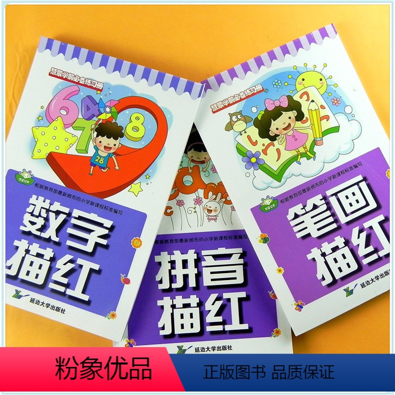 [正版]3本幼小衔接一日一练全套 幼儿启蒙铅笔0-100数字拼音描红早教书幼儿园笔画笔顺写字帖声母韵母整体认读音节3-