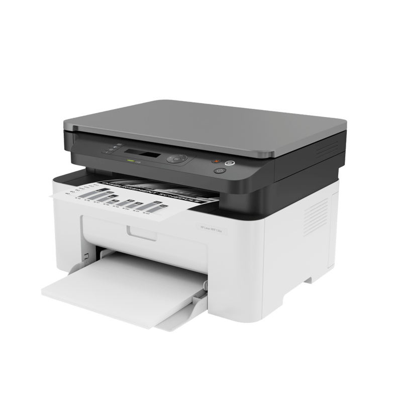 惠普 (HP) Laser MFP 136a 黑白激光一体机(打印、复印、扫描)(尊享)