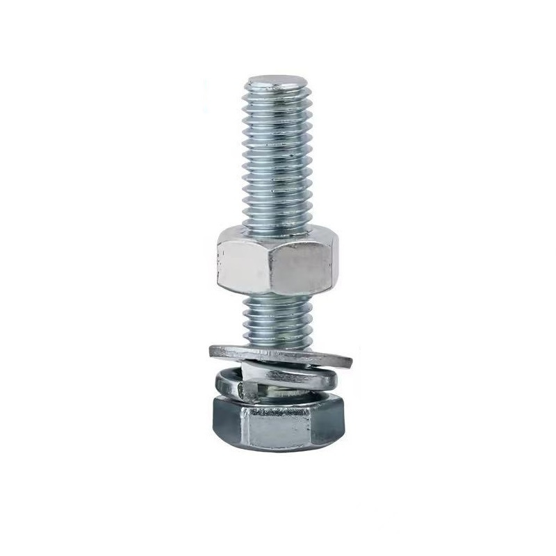 伟鹏双兴 4.8级镀锌外六角螺丝螺栓套装 M22*65mm/套