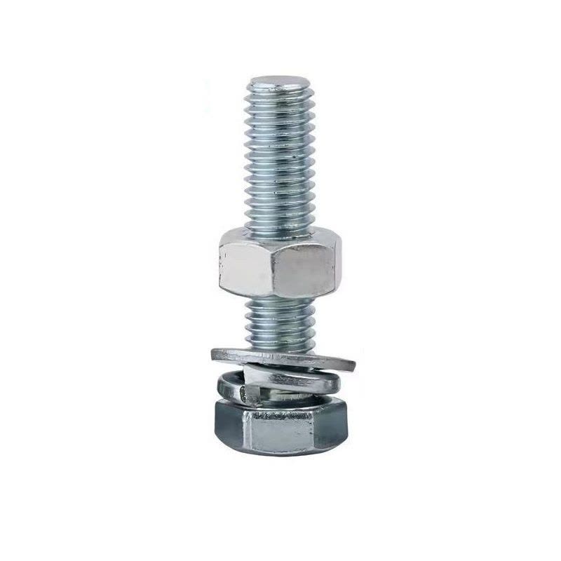 伟鹏双兴 4.8级镀锌外六角螺丝螺栓套装 M22*65mm/套图片