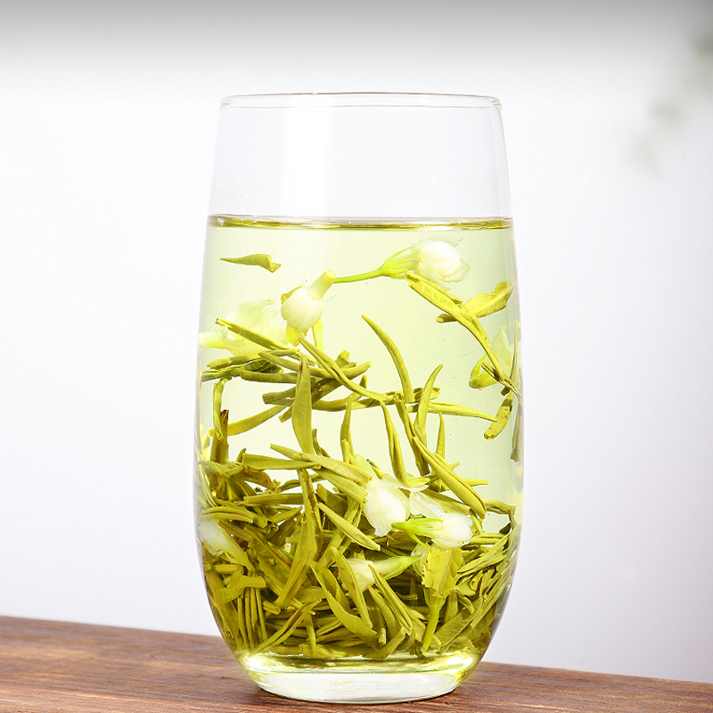 发1.5斤 茉莉花茶特级浓香型2025新茶川派飘雪单芽毛尖茶雪芽750g