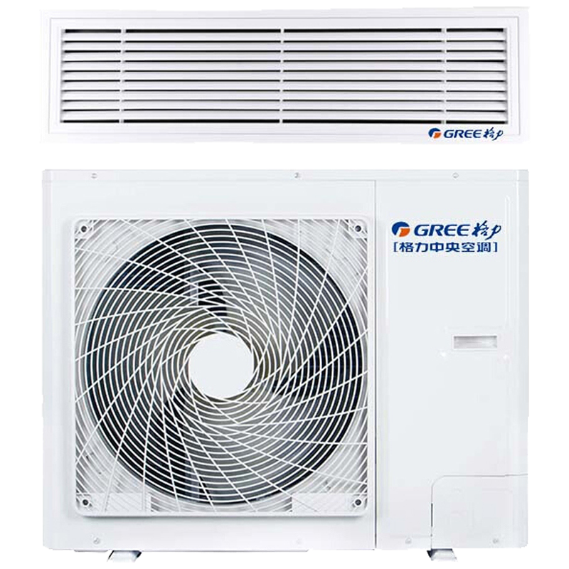 GREE/格力中央空调 StarⅡ系列 4匹 一拖三 两室一厅 全直流变频家用GMV-H100WL/H1 售价为设备费