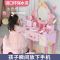 儿童仿真梳妆台公主化妆桌首饰盒木制玩具女孩过家家女童生日2-6岁7