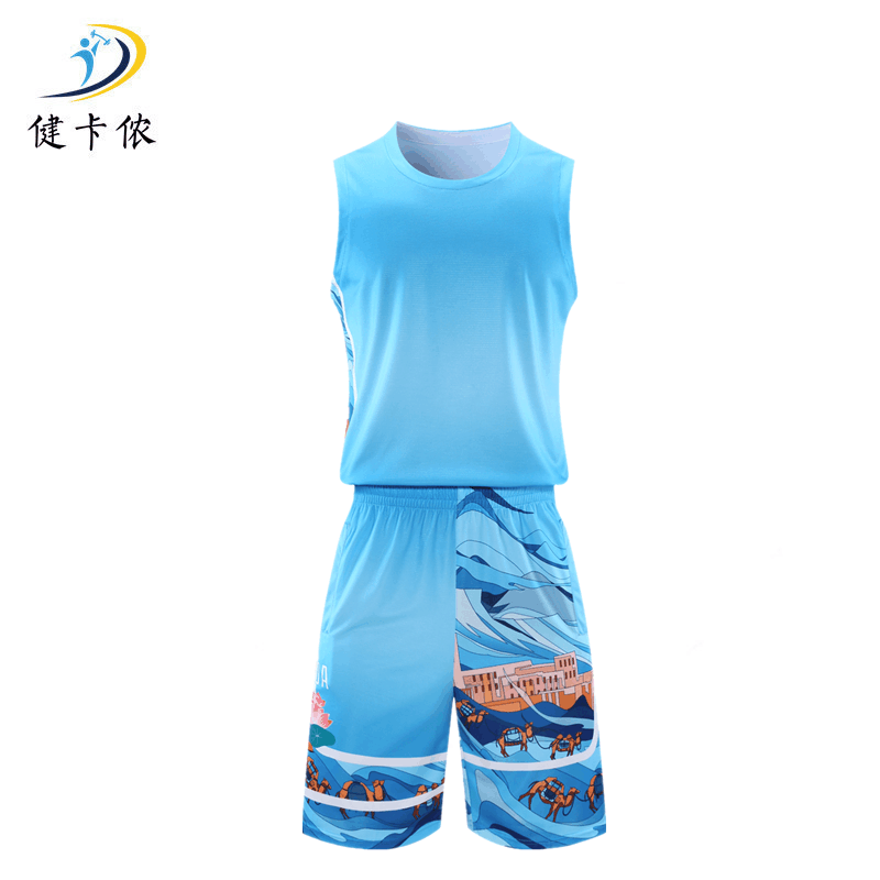 健卡侬篮球服J328/套图片