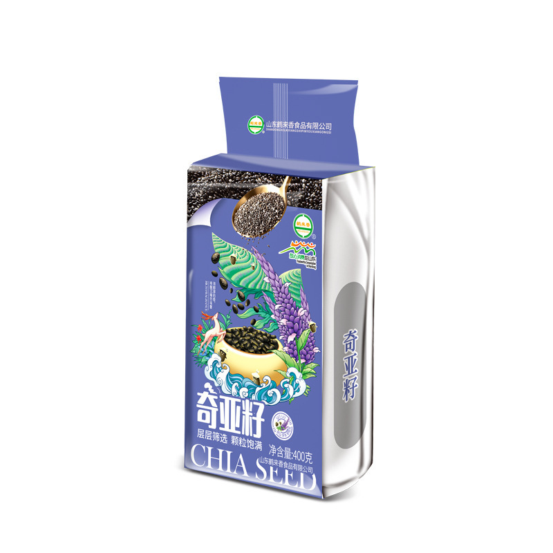 鹤来香 奇亚籽400g即食代餐饱腹冲饮食用五谷杂粮粗粮坚果 奇亚籽400g