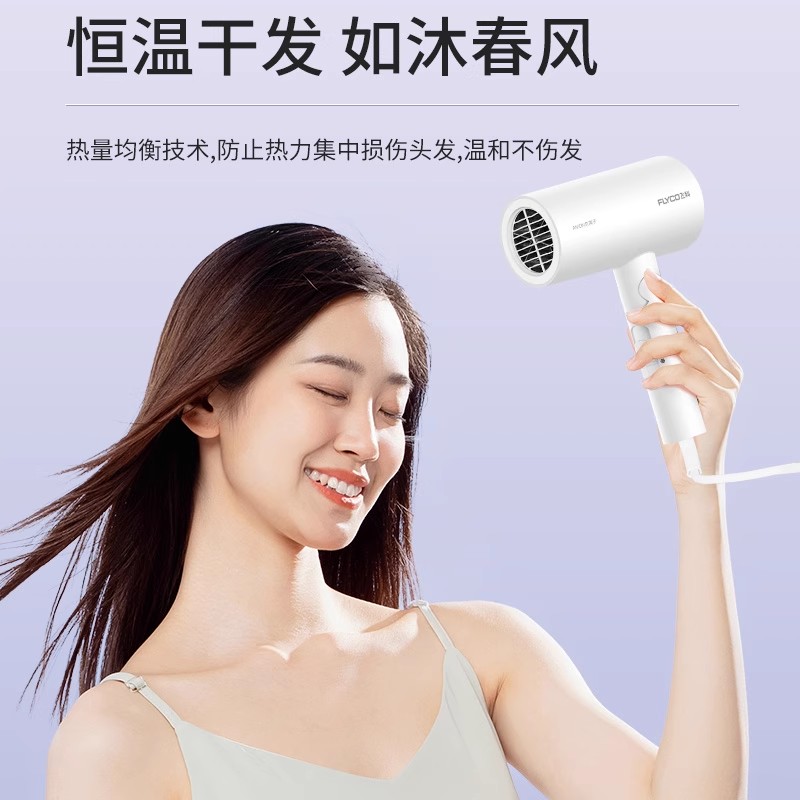飞科吹风机负离子电吹风速干家用高清大图