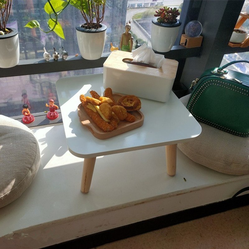 北欧ins飘窗桌子榻榻米小茶几简约窗台地台桌日式飘窗小桌子