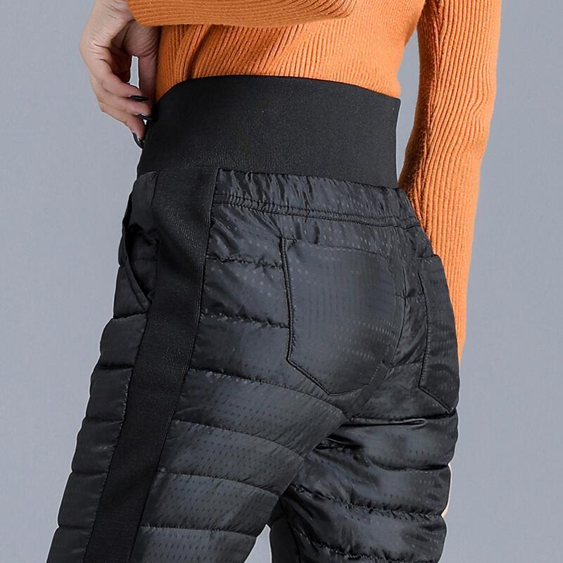 迪鲁奥diluao40岁50岁妈妈穿加绒裤棉裤女外穿轻薄冬季显瘦保暖裤时尚