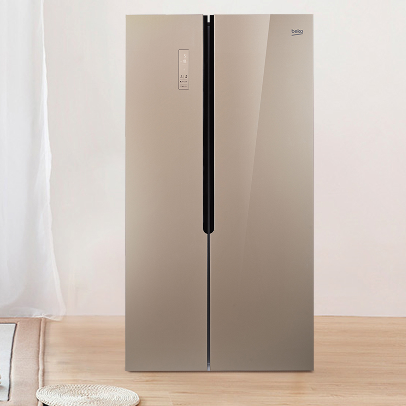 倍科(BEKO) GN0546SL 546L大冰箱 对开门冰箱 变频冰箱 风冷无霜大冰箱 蓝光养鲜冰箱