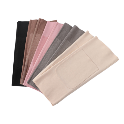 德绒护膝盖口袋式发热保暖防滑老寒腿男女士关节热敷防寒老人护套3759A 德绒带兜款-黑色【送10片艾草暖贴】 XL