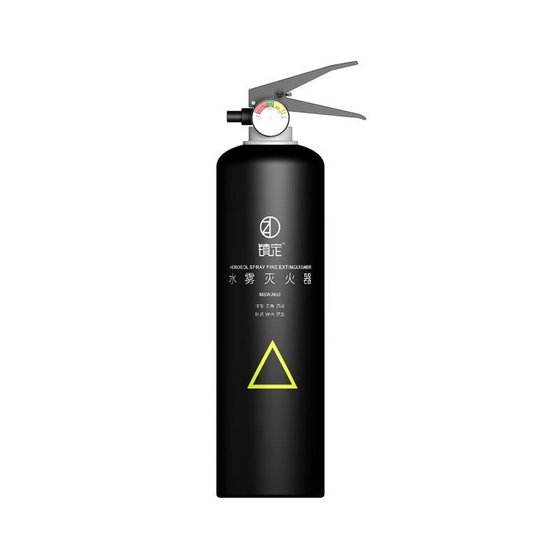 镇定车载灭火器水基小型便携汽车家用车用店用年检消防器材950ml