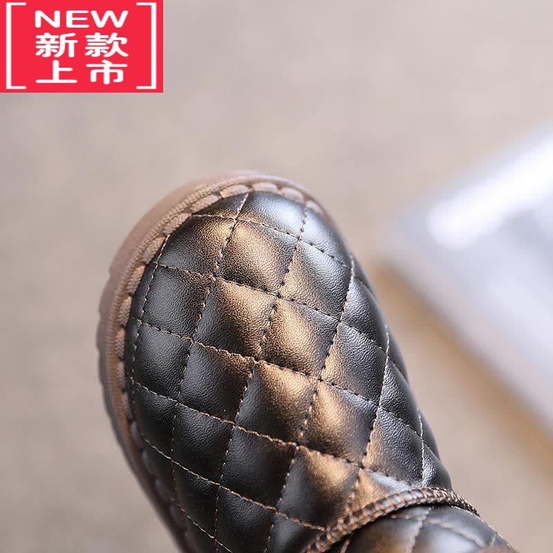 可莉允儿童棉鞋2022年冬季新款加厚加绒保暖雪地靴女童冬鞋软底大棉鞋潮图片