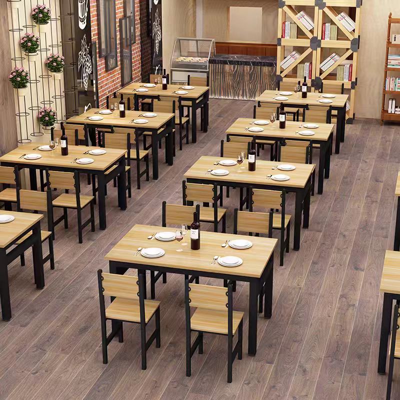 洋潭一木餐桌YCZ012套高清大图