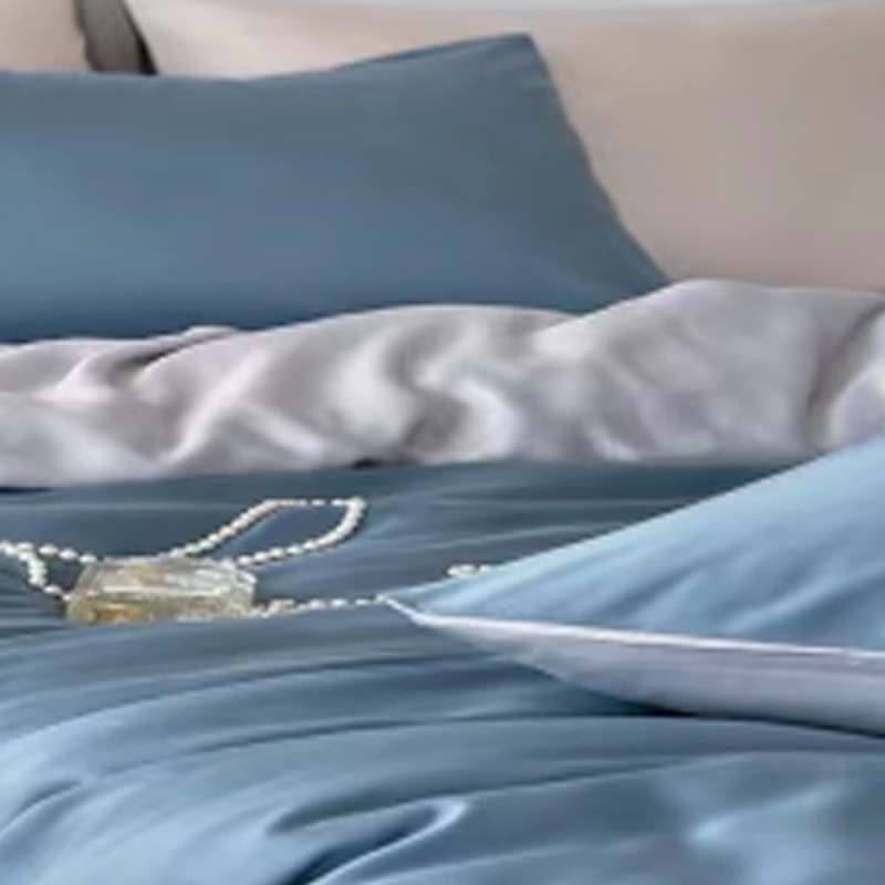 紫韵定做长绒棉床上三件套图片