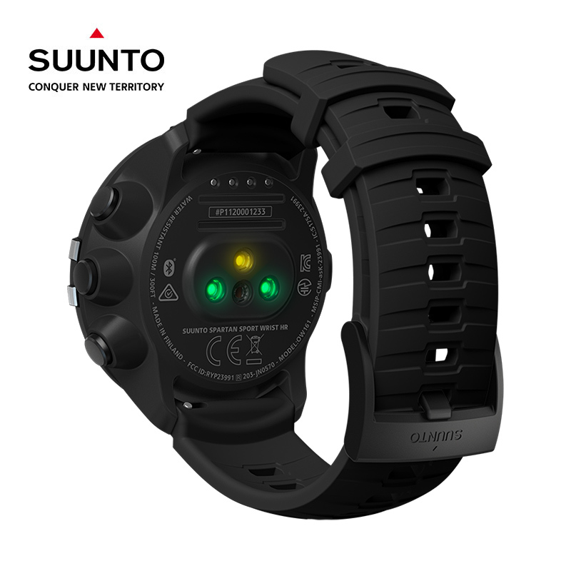 颂拓(SUUNTO) 手表 SPARTAN WHR BARO 斯巴达彩屏智能 户外光电心率表 黑色SS023414000
