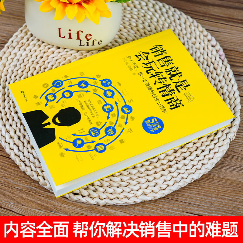 每天懂一点人情世故 [正版]销售就是要玩转情商 高情商说话与口才 销售心理学营销管理书籍 培养训练人际沟通交往会回话的艺高清大图