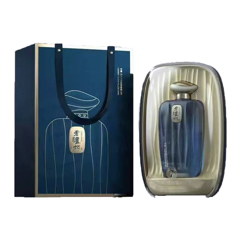 泸州老窖 老泸州蓝耀 45度 500ml 浓香型白酒高清大图