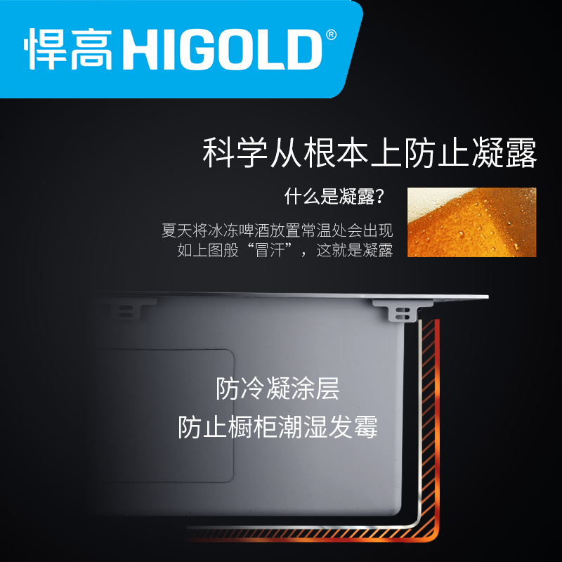悍高304不锈钢水槽大单槽手工洗菜盆厨房嵌入式台下盆洗碗槽水池高清大图