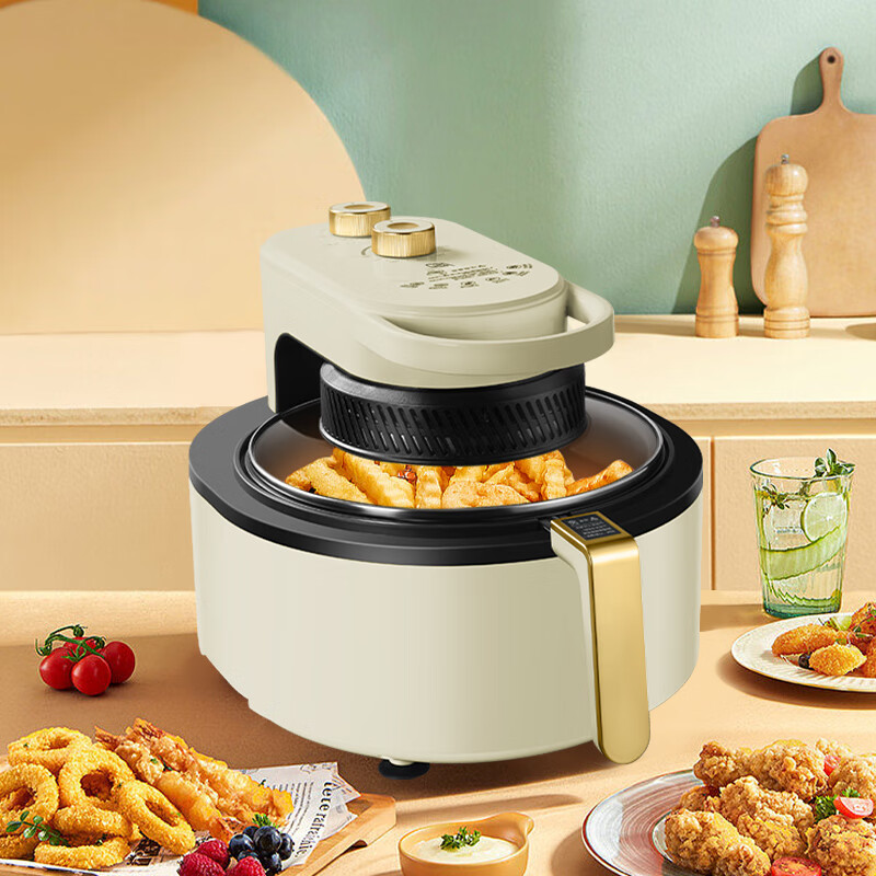 爱仕达(ASD) 轻脂可视空气炸锅 米色 AK-Y65J903