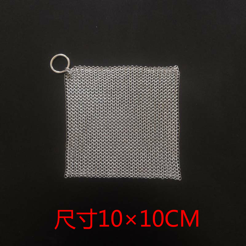10*10cm 超低价抢 刷小口杯 厂家直销超细环316L不锈钢刷锅神器钢丝球刷锅网家用清洁工具热卖