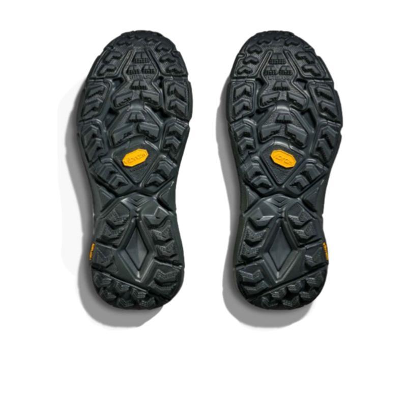 Hoka OneOne越野跑鞋男款轻量透明鞋面Vibram大底速干耐磨运动鞋
