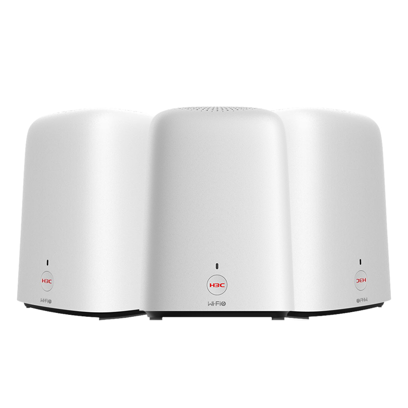 华三(H3C)B6 WiFi6 双核无线家用穿墙智能分频双千兆高速路由游戏加速路由器三只装高清大图