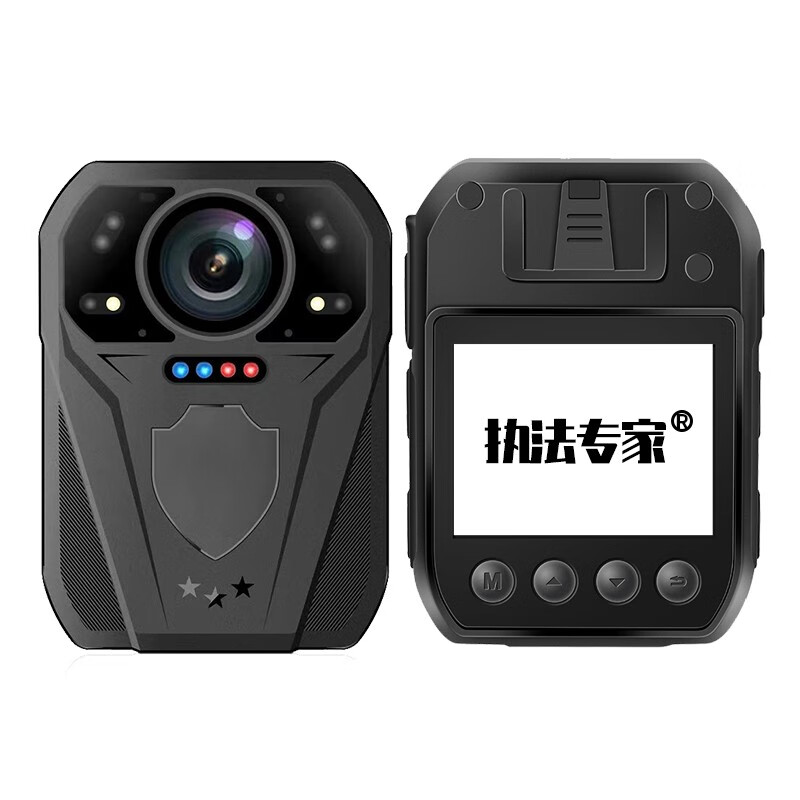 执法专家 DSJ-D2 1296P3600万高清像素大广角红蓝爆闪持久续航随身现场工作记录仪32G 摄像记录仪高清大图