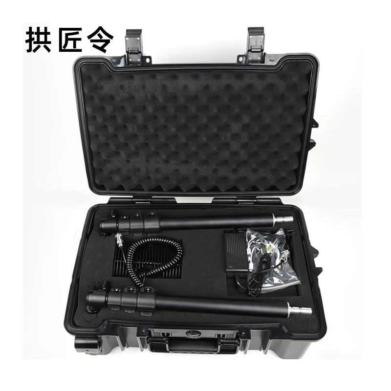 拱匠令 GJL6159 移动箱式照明灯 60W 18.5V LED IP65 电池供电(计价单位:台)黑色高清大图