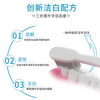 牙博士卓效羙白牙膏195克冬青薄荷香型去牙渍烟牙口气清新靓白牙齿