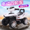儿童电动车四轮汽车宝宝摇摇车小孩遥控玩具可坐人溜娃婴儿摩托车 粉色滑行款无脚踏