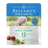 贝拉米(Bellamy’s) 辅食 苹果果干 20g 袋装 12个月以上 婴幼儿宝宝营养零食 天然有机辅食