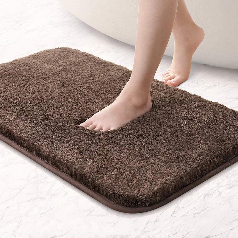 [补贴10%]40*60cm[送4个防滑贴] 卫生间地垫浴室吸水门垫门口入户进门脚垫厕所防滑地毯洗手间垫子高清大图