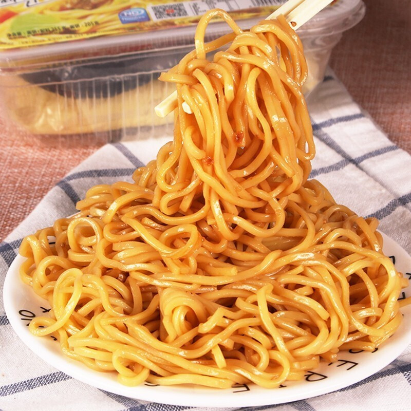 南街村鲜拌面红烧牛肉味255g*8盒ZX