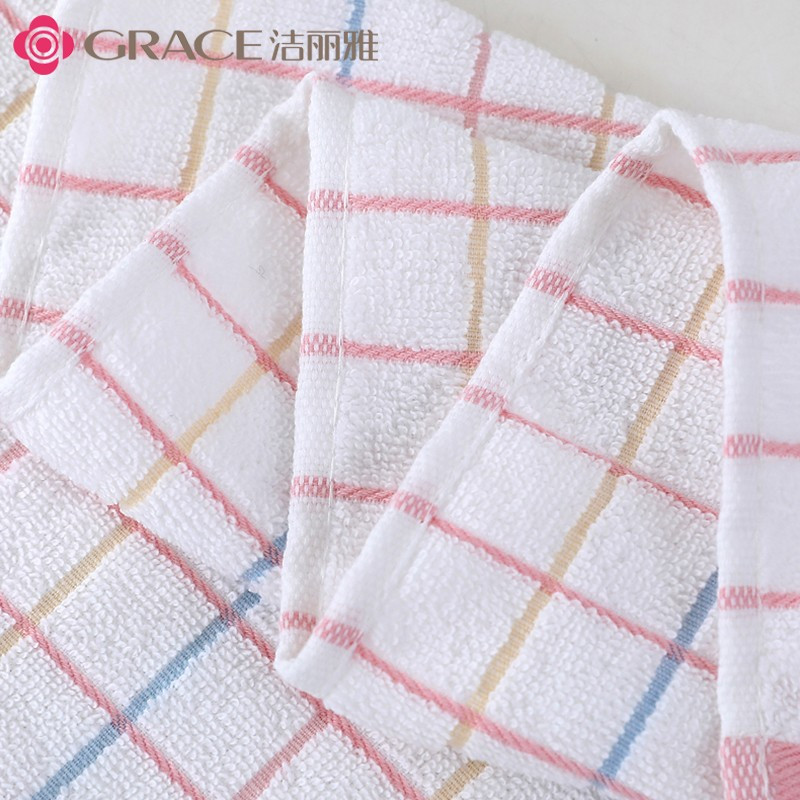 洁丽雅Grace毛巾四条装格瑞4 单位:盒