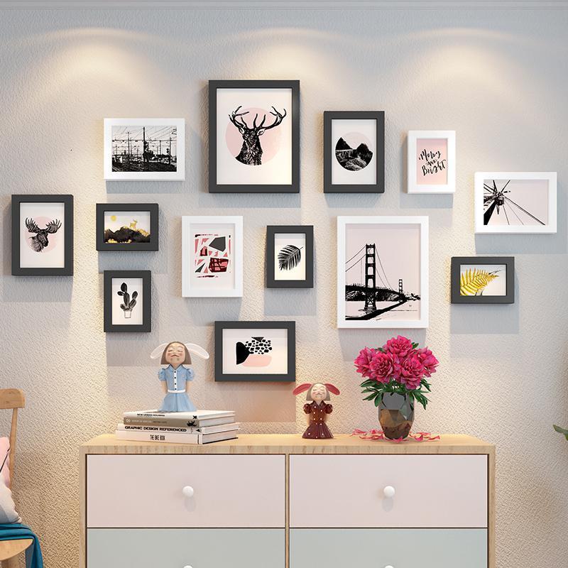 打印照片做照片墙装饰房间墙上相框挂墙组合创意个性免打孔相片墙