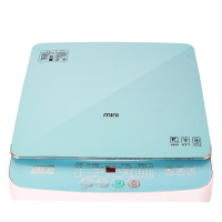 奇帅/Qishuai XQB45-455 4.5公斤带热烘干脱水家用全自动婴儿儿童宝宝迷你小型波轮洗衣机 星光蓝