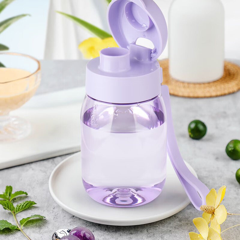 特百惠tupperware嘟嘟企鹅杯350ml儿童学生女士随手杯子塑料杯小巧萌