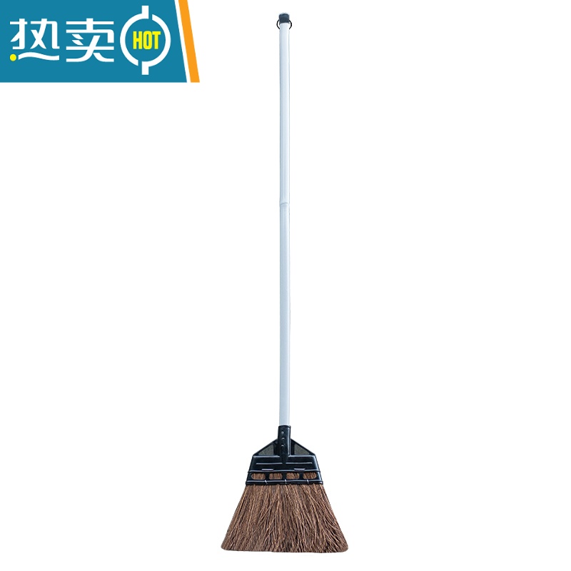 敬平户外庭院扫院子大扫把家用花园扫地硬毛扫帚簸箕套装室外笤帚器高清大图