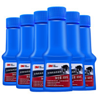 3M 汽车用品8686 全效燃油添加剂高效除积碳 60ml/瓶 6瓶装