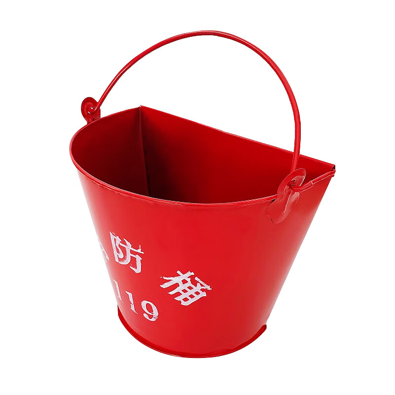 绵冠 灭火桶消防器材消防半圆桶高清大图