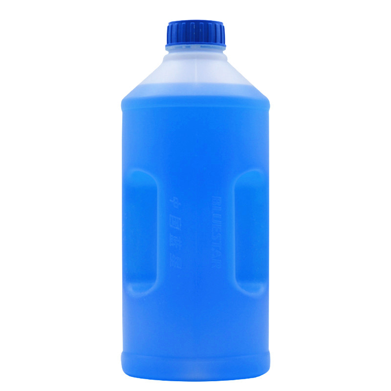 蓝星冬季防冻车用非浓缩汽车玻璃水-30℃冬季四季挡风玻璃清洗剂2L*1瓶高清大图