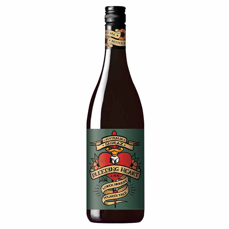 滴血之心(BLEEDING HEART)西拉子干红葡萄酒一瓶装 750ml