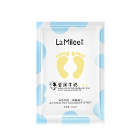 LaMilee牛奶护足膜脚膜脚底去角质足部护理手膜脚膜嫩脚12袋装