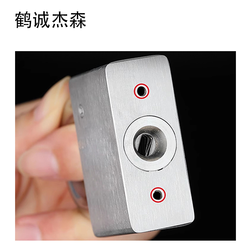 鹤诚杰森 不锈钢挂锁 短梁款 把高清大图