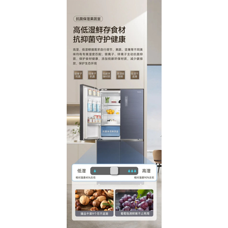 温湿双控变温,抗菌环保,CT全域净味